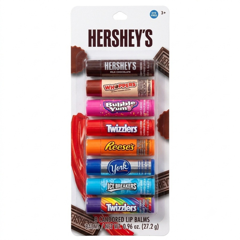Hershey's Candy & General Mills Cereal Flavored Lip Balm Gloss Bundle Set - Picture 2 of 3